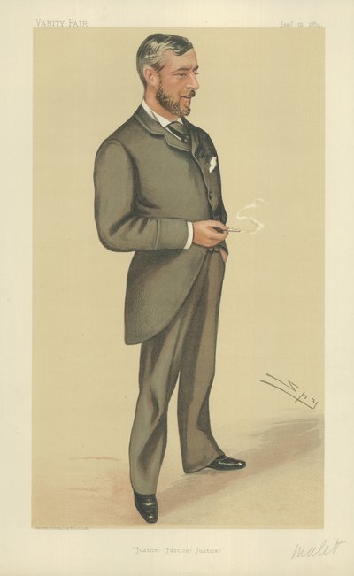 Sir Edward Baldwin Malet von Leslie Matthew Ward